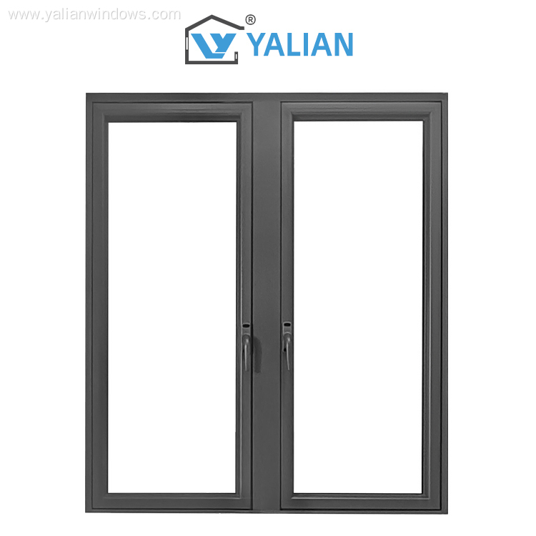 Aluminum Alloy Casement Windows Soundproof Function