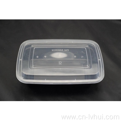 38oz Rectangular disposable lunch box