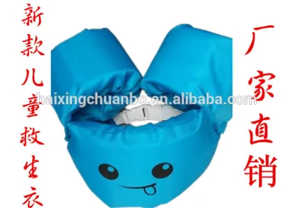 210D polyester Oxford kids children swim life jacket