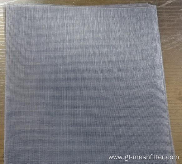 Nickel foil stretch mesh