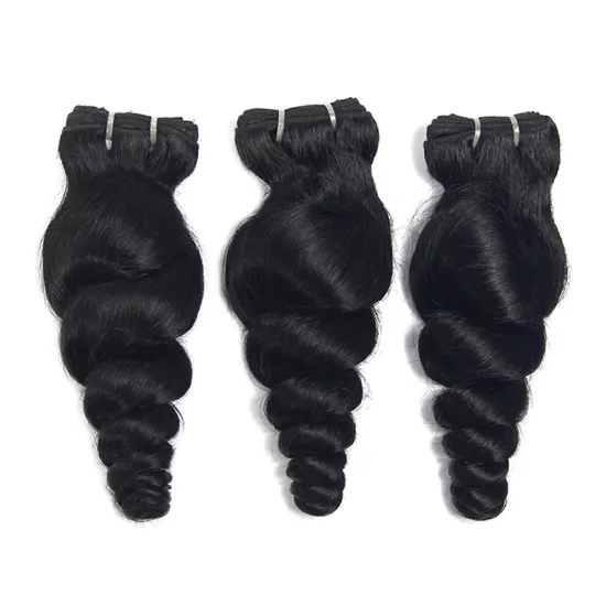Black Natural virgin hair loose wave, wholesale  peruvian human hair bundles, raw unprocessed  peruvian hair bundles