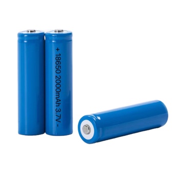 High Quality OEM Rechargeable 18650 Lithium-Ion Batteries 3.7V 1800mAh/2000mAh for Flashlights - Hot Sale