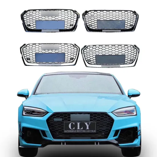 CLY Front Car Grille for 2018+ Audi A5 Facelift RS5 Bumper Grille