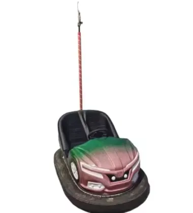 90V Fiberglass Dodgem Ceiling-Powered Bumper Cars for Amusement Parks