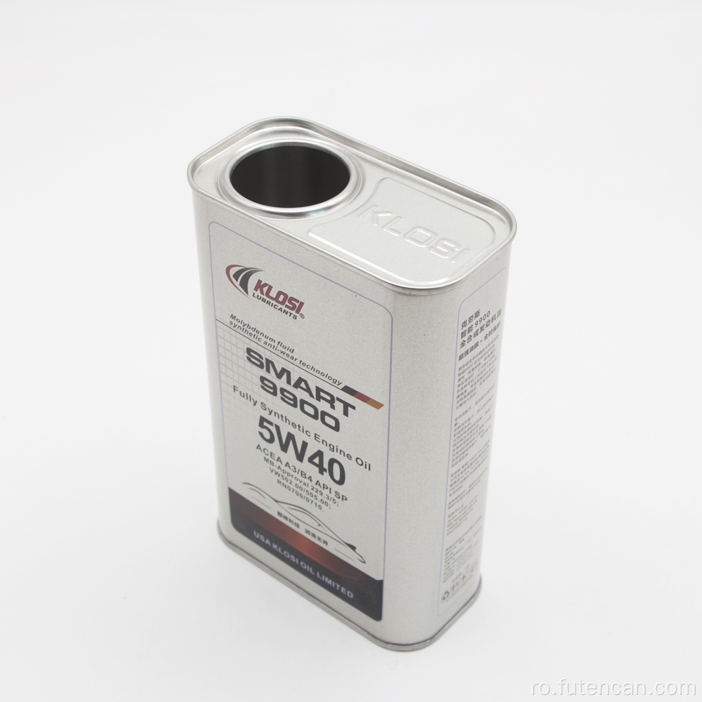 Cutie metalica dreptunghiulara de 1L