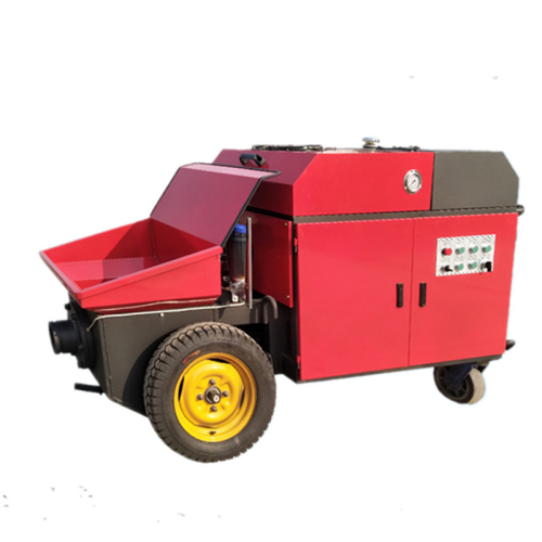 15kw 16mm Small secondary structure column pump feeding machine pouring machine Mortar fine stone concrete delivery pump