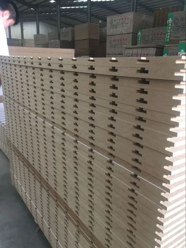 Factory-Groove and Slot White Melamine MDF in 12mm 15mm 18mm