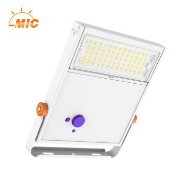 แสงพลังงานแสงอาทิตย์คุณภาพสูงแสง 20W-60W กันน้ำกลางแจ้ง IP66 Solar Flood Light