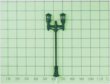 T7 O Gauge Scale Train Layout Design Light Street Miniature Model Lamp Posts 6.5cm