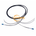 2F LC-LC SM DX Armored TPU Optical Armored Patch Cord