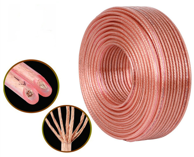 High-Quality-32ft-10m-Speak-cable-Oxygen-Free-Pure-Copper-AWG10-12-16-Thick-conductor