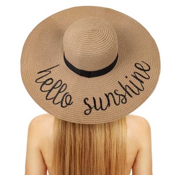 HATS Women Sun Hats Hafted Summer