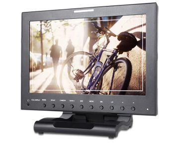 12.1" HD 1280x800 Broadcast Monitor with 3G HD-SDI, HDMI, Composite, Component