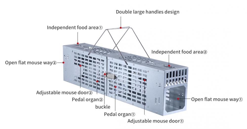 Metal Mouse Trap Easy to set