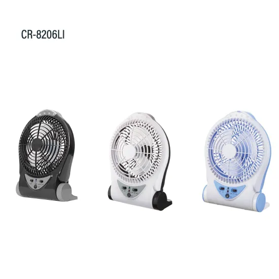 6 Inch Portable Foldable Table Fan with 2 Speed Settings for Cooling