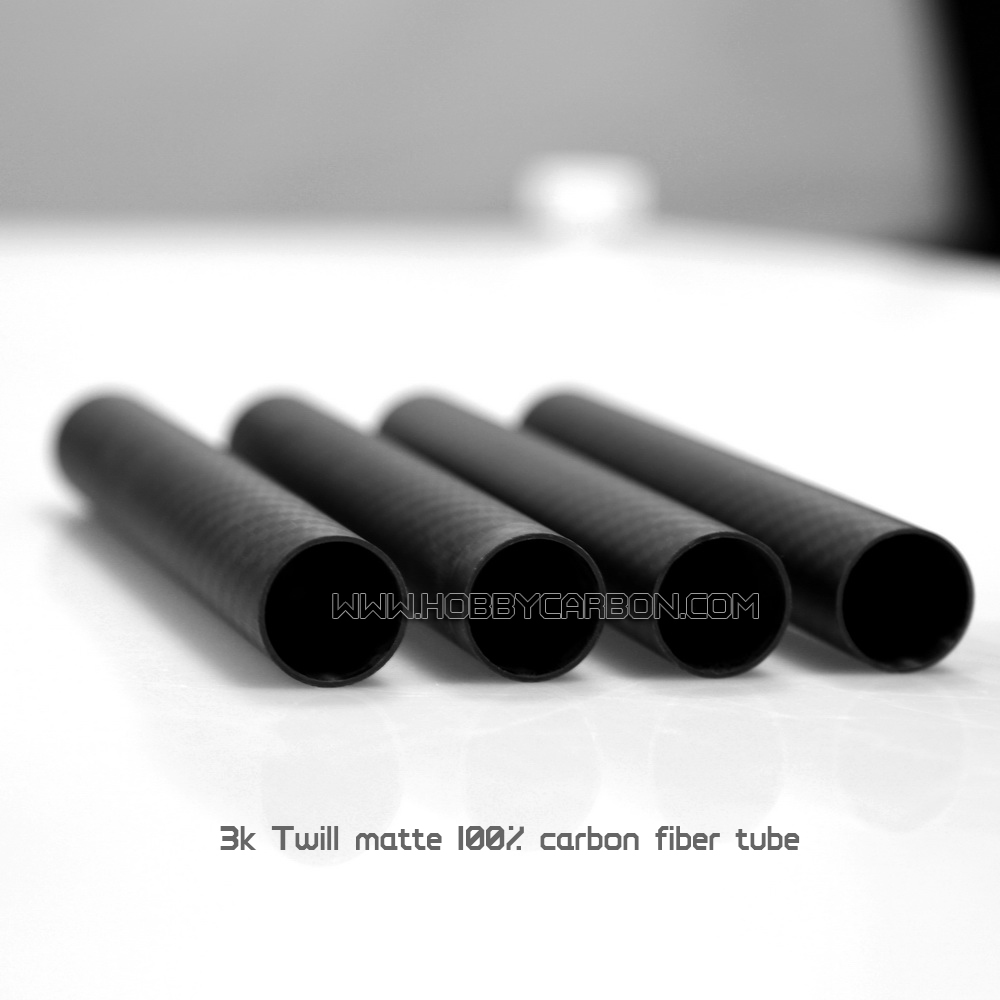 3k woven surface light weight carbon fiber tube China Manufacturers