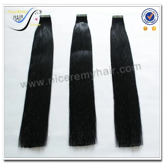 seamless skin weft hair extensions wholesale PU remy tape in extensions