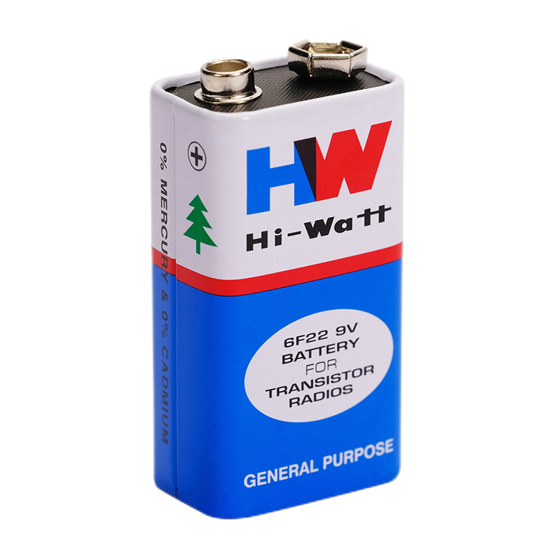 Normal Standart Karbon Çinko Pil 9V 6F22