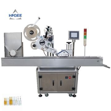 Higee orizzontale full automatico completo da 10 ml di etichettatura a bottiglia rotonda