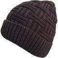 Vinterhat Varm strikket slouchy beanie kranium cap