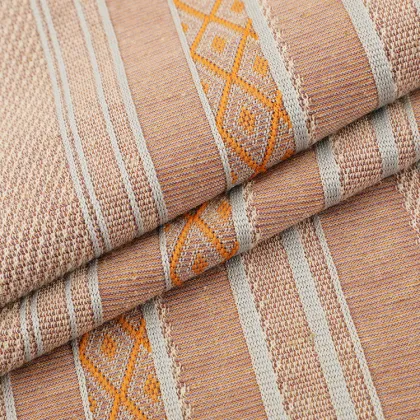 T SP Yarn Dye Jacquard Rib Knit Fabric