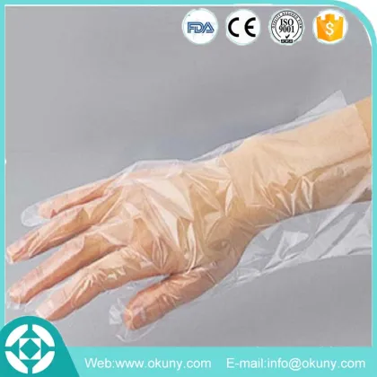 Good quality low price kitchen pe glove,plastic gloves