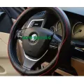 Coperchio del volante per auto universale in pelle genuina