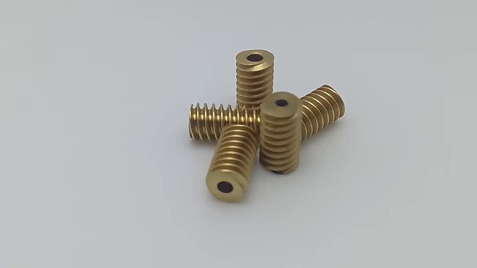 CNC Machine Processed Worm Motor Gear New Condition