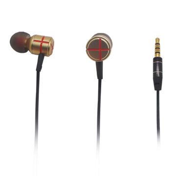 Mobile Earphone Metal Bass Stereo In Ear Headphones