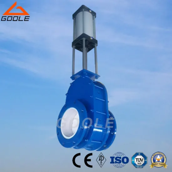 Pneumatic Parallel Sliding/ Double Discs Wear-Resistance Ceramic Gate Valve (GAZ644TC)