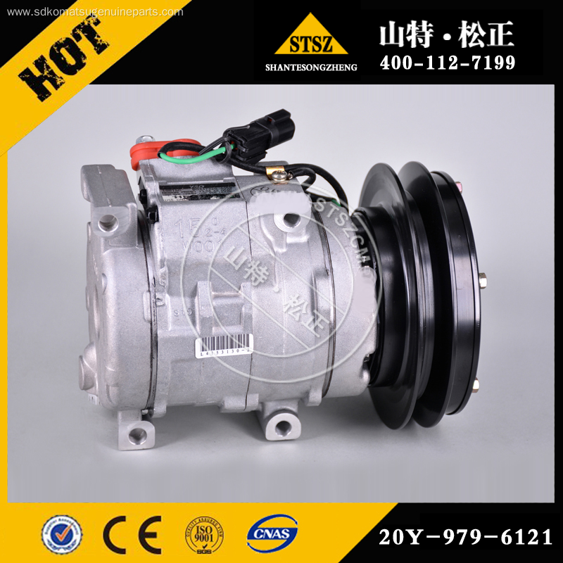 Excavator parts PC200-8 compressor assy 20Y-810-1260