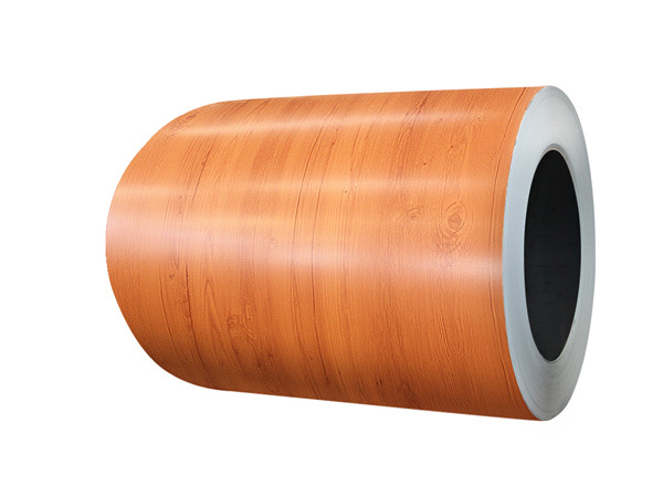 Wood grain ppgi coil