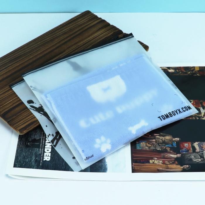 လက်ကား Frosted Slider Bags အစုလိုက် ထောက်ပံ့ခြင်း။