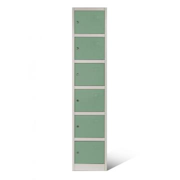 6 Tier Steel Box Lockers Personnel Lockers Furniture