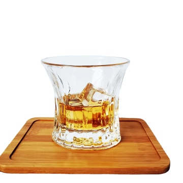 China Wholesale High End Transparent Glass Whiskey Cups for Bars