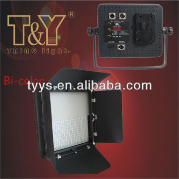 CE RoHS 40 watts battery powerd led panel video light (TY-LED600)