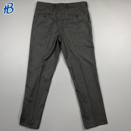 Woven Pants 2020Factory Price wholesale men grey slim suit trousers Manufactory