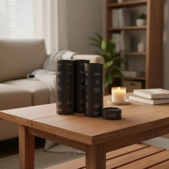 Eco-Friendly Customized Shirt Box in Circular Design