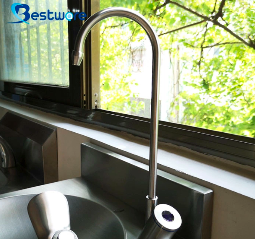 Auto-sensing Stainless Steel Faucet