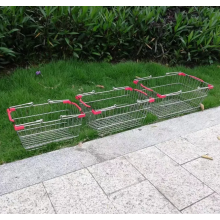 Supermarket Shopping Metal Wire Basket