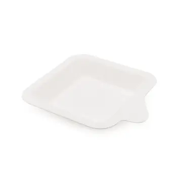 Disposable Biodegradable Sugarcane Bagasse Pulp Bagasse Tableware Fruits&Salad Plates