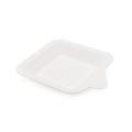disposable food paper plate bagasse reed 4 inch plate cake