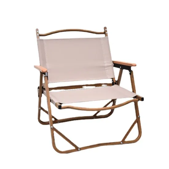 Wholesale Outdoor Portable Folding Chair with Cushion Fishing Chair Camping Equipment Beach Chair