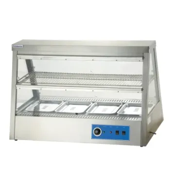 Factory Wholesale Table Top Two Layer Food Display Warmer