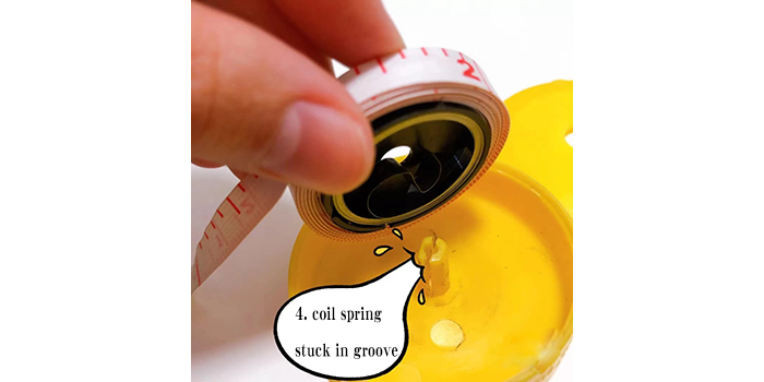 how to fix a broken tape measure step 4