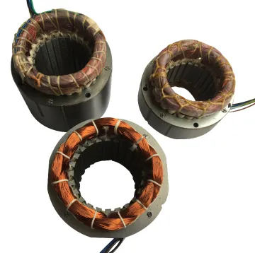 Stator Rotor Copper Wire Winding Laminated Core Motor Parts and Accessories