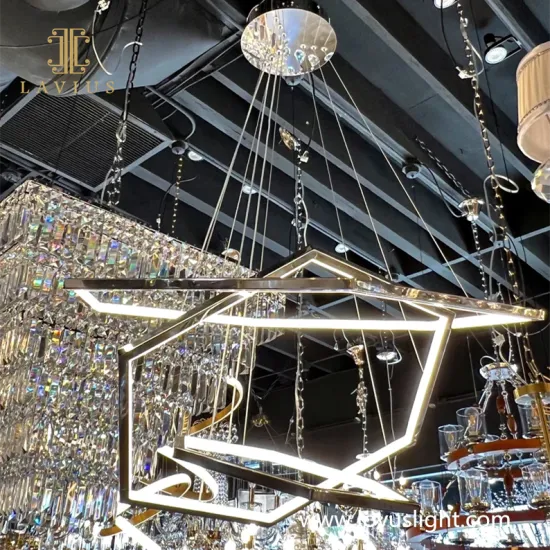 Technology sense creative custom decorative chandelier New hotel theme chandelier