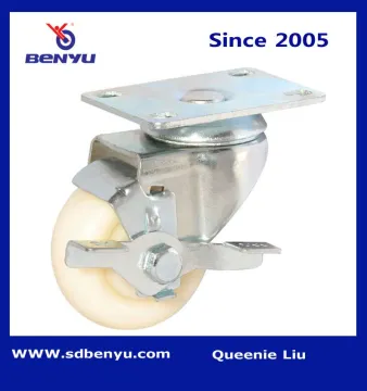 Medium Duty Nylon Caster with Brake