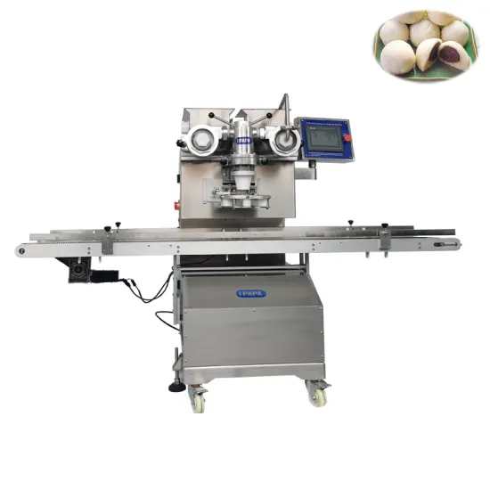 Fully Automatic Mochi Encrusting Machine with Tray Arranging