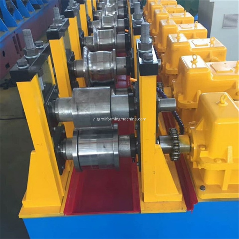 Hướng dẫn thang máy Stiffener Hollow Rail Forming Machine